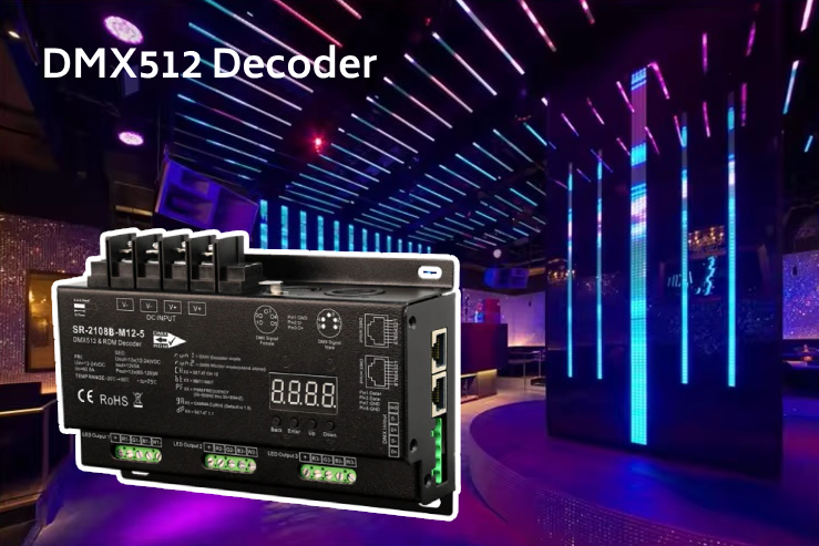 DMX512 decoder